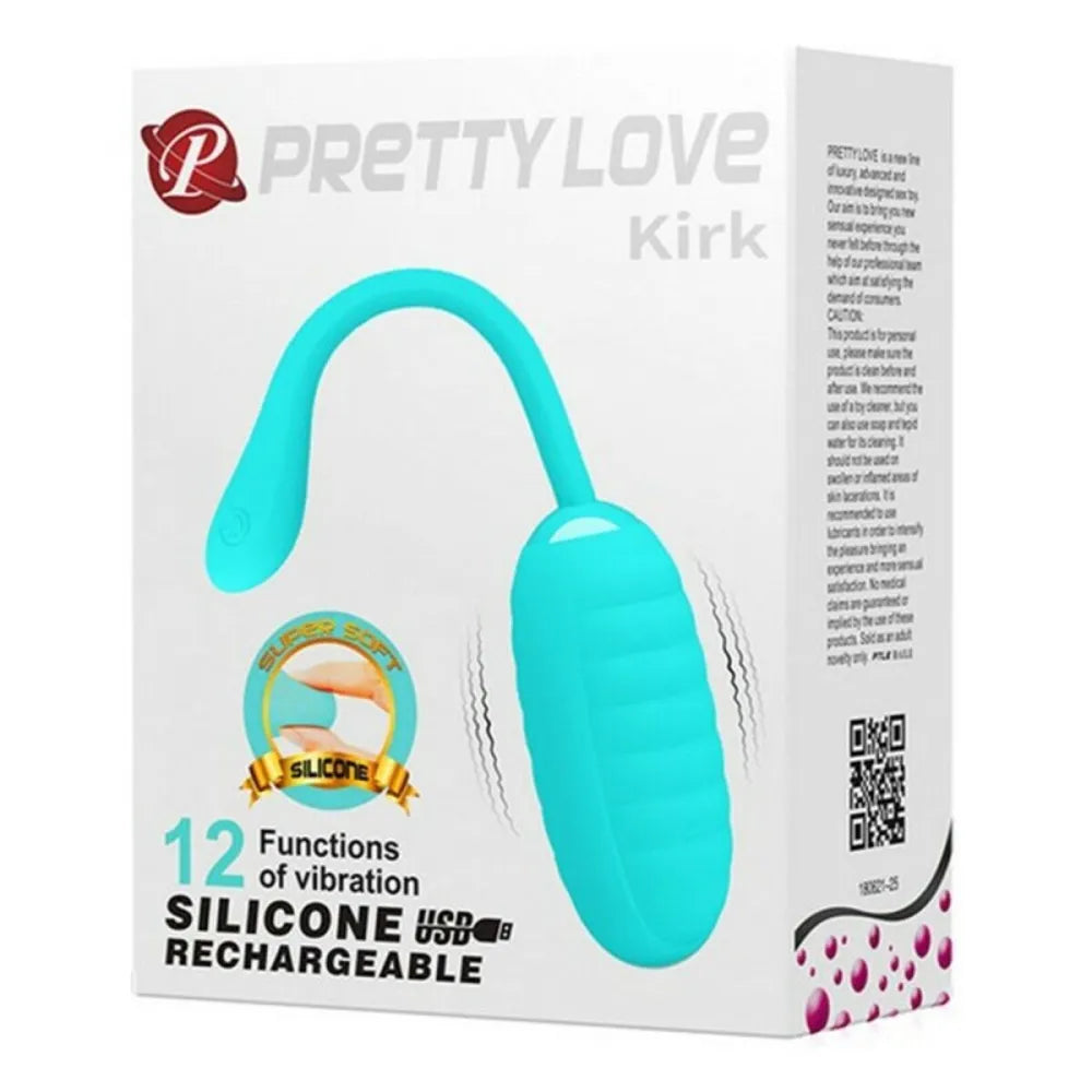 Egg Vibrator By Pretty Love Kirk Blue 4 Cm-1