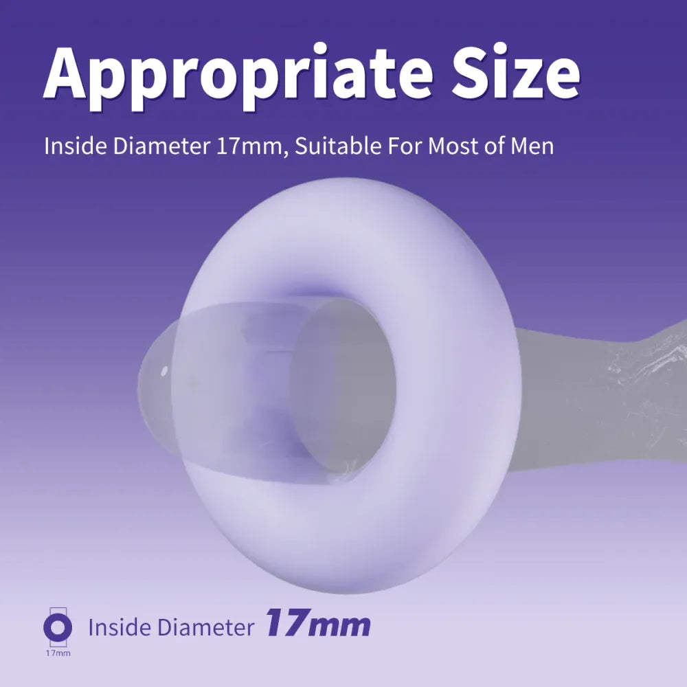 Enhance Erection Liquid Silicone Penis Ring-1