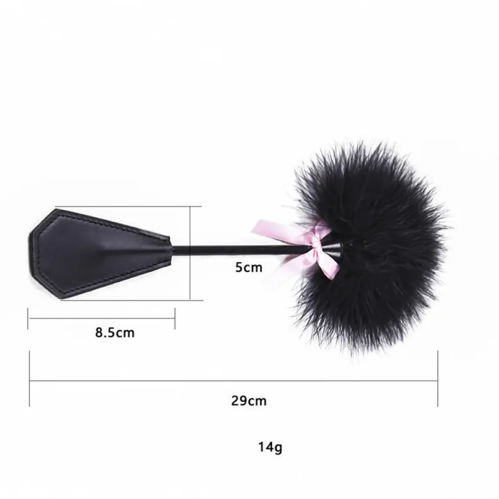 Feather Whip Flirting Bondage Game For Couples-1