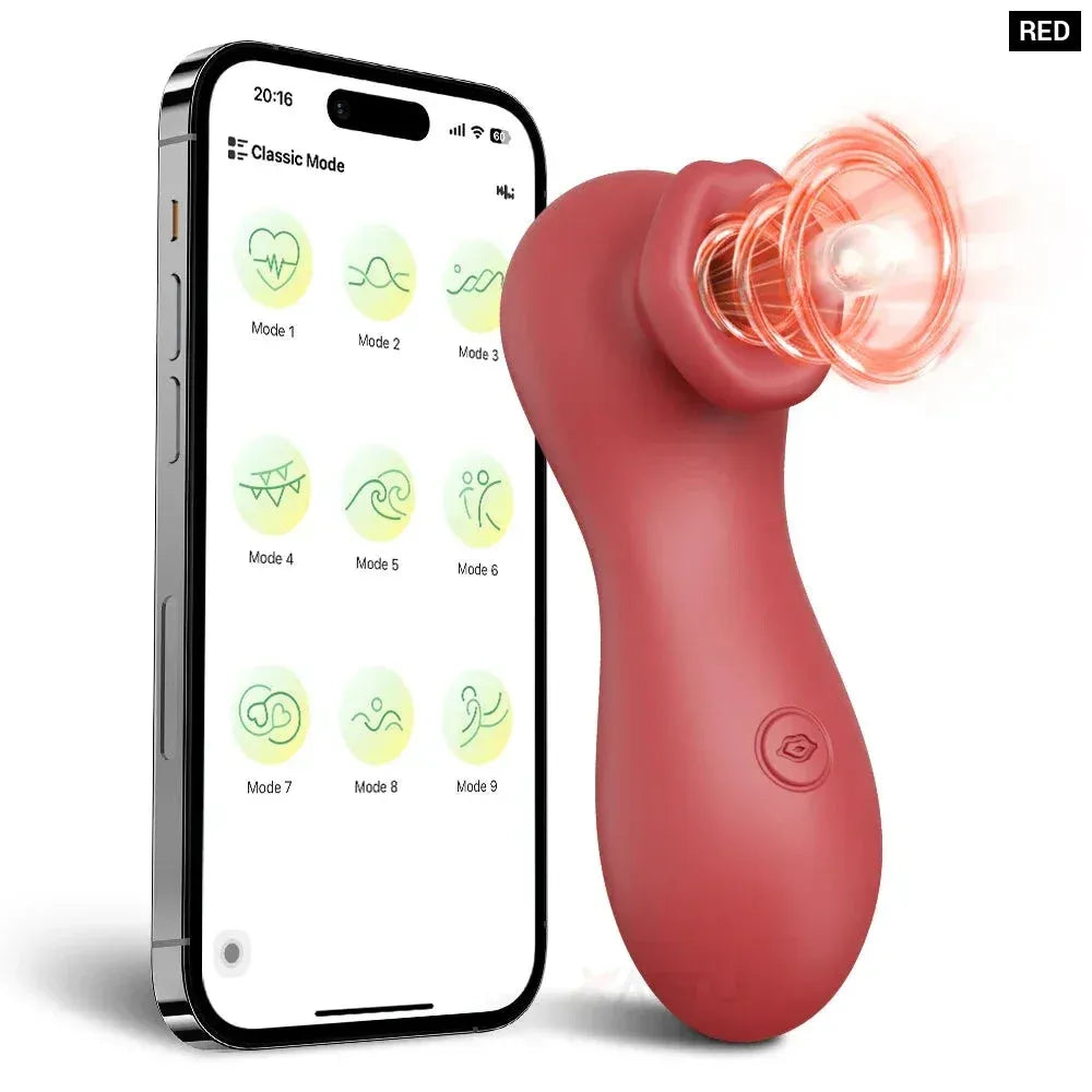 Female Clit Sucker Vibrator Vacuum Nipple Stimulator for Couples-6