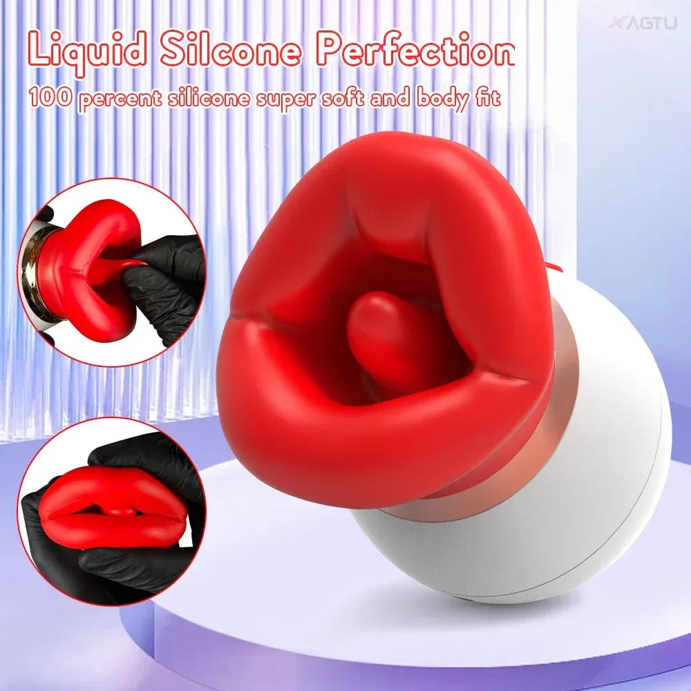 Female G Spot Vibrator for Oral Stimulation-2