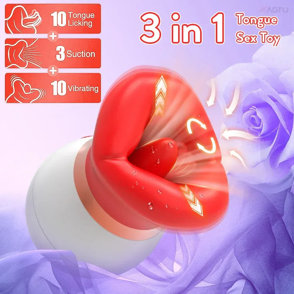 Female G Spot Vibrator for Oral Stimulation-1