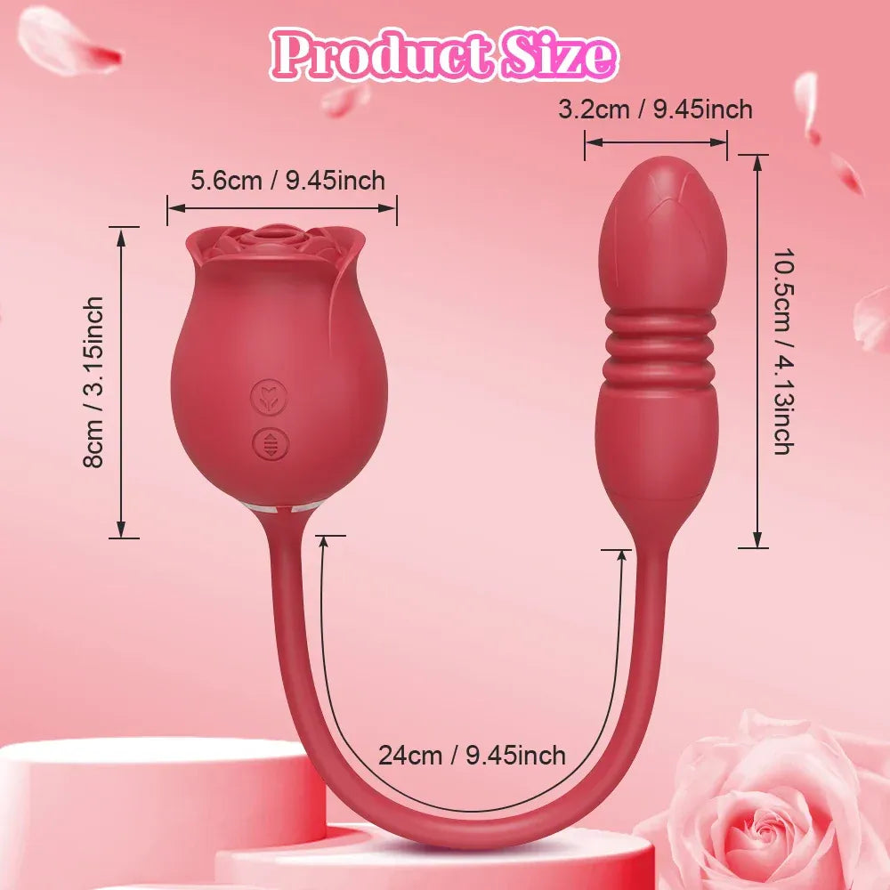 Female Masturbator Clit Sucker Vibrating Egg Nipple Stimulator-3