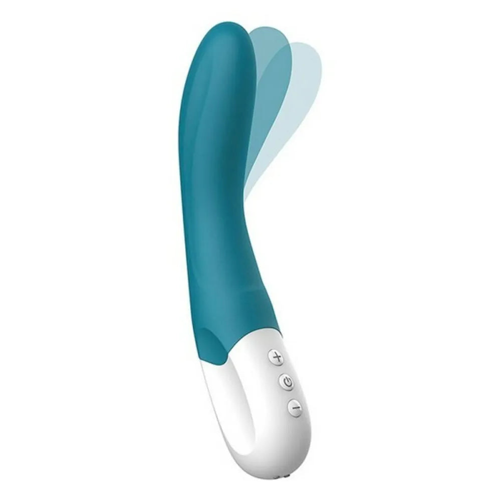 G-Spot Vibrator By Liebe Bend It Dark Blue Azul Océano 30 X 40 Cm-0