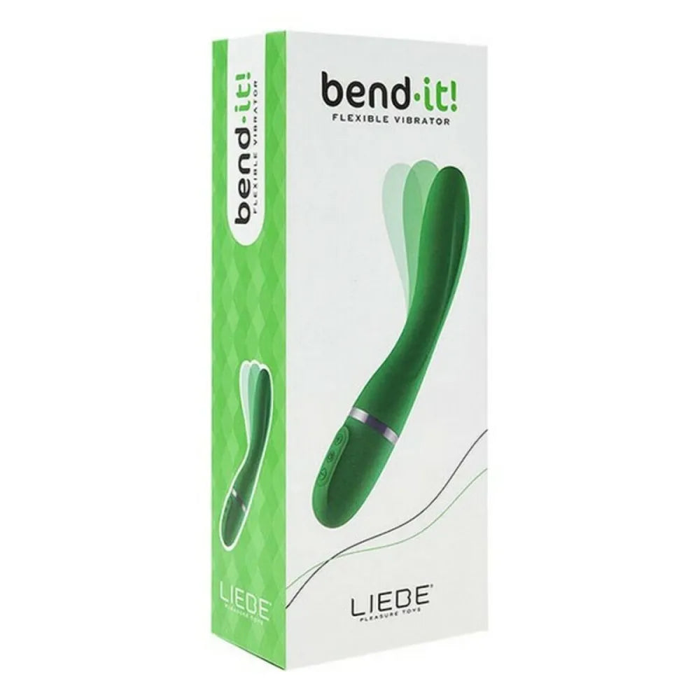 G-Spot Vibrator By Liebe Bend It Summer Green-1