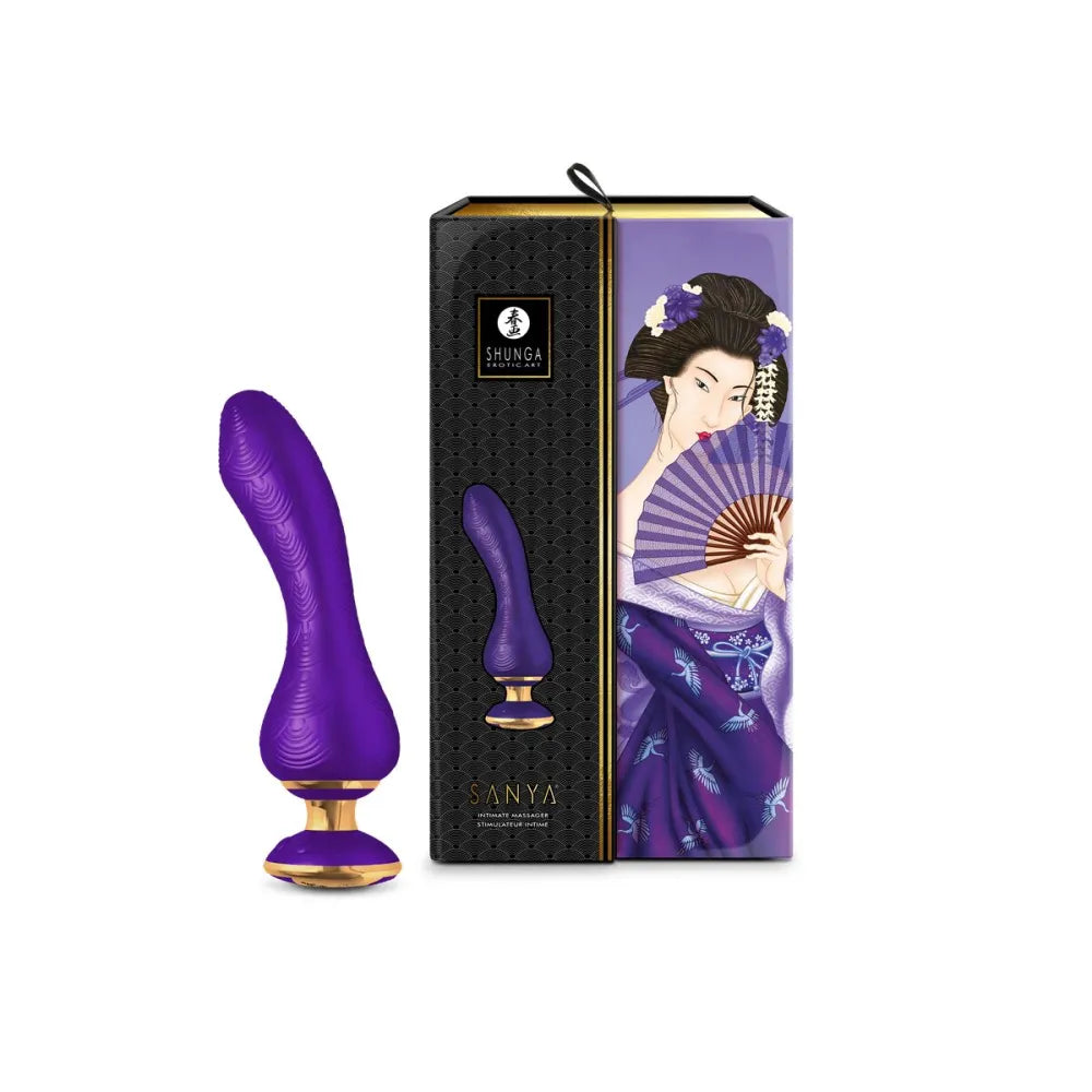 G-Spot Vibrator By Shunga Sanya Purple-3