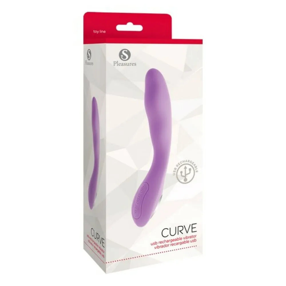 Gspot Vibrator By S Pleasures Curve Candy Lilac-1