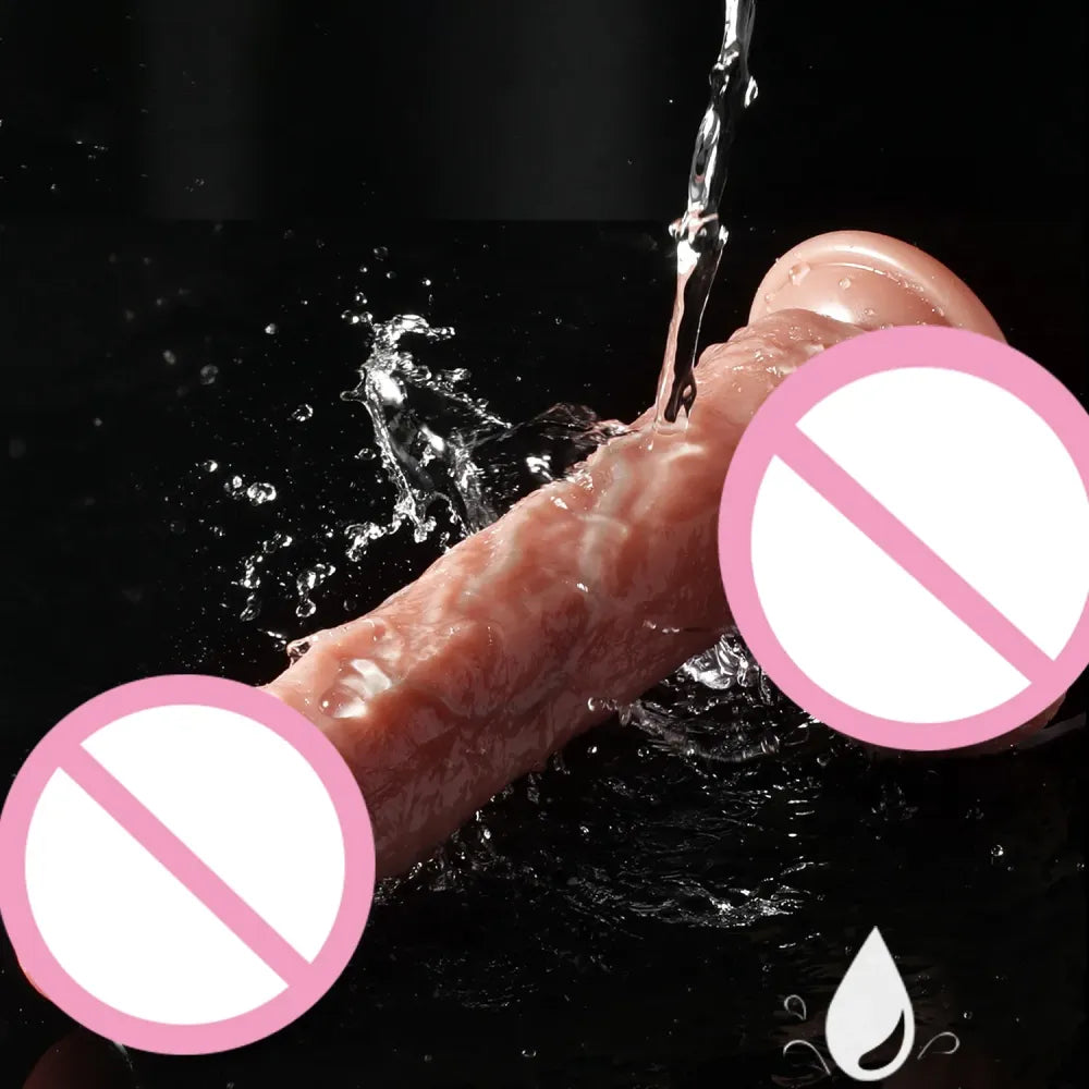 Heated Thrusting Dildo for G-Spot Stimulation-3