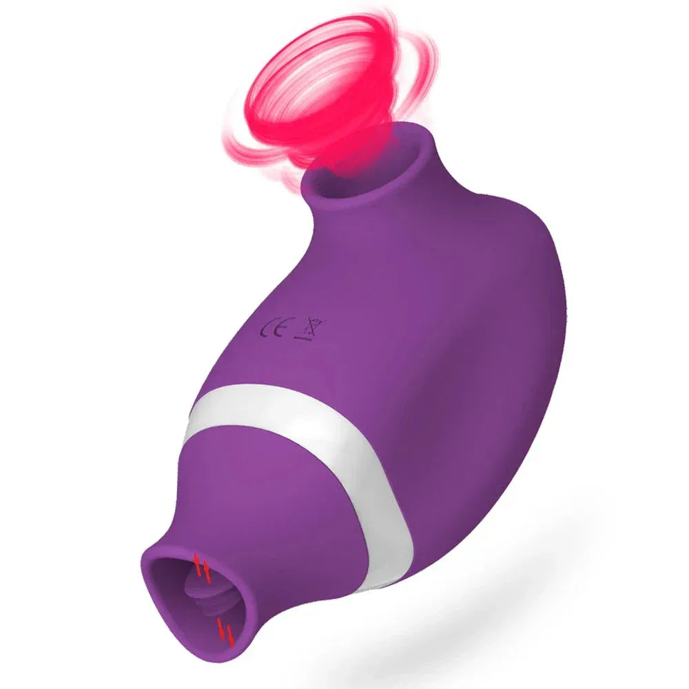 Intense Clit Sucker Oral Tongue Vibrator for Women-0