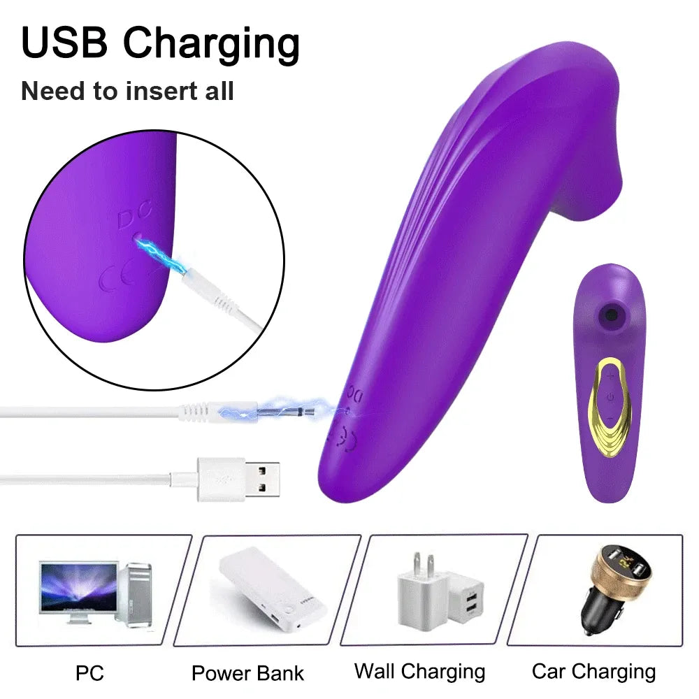Intense Clit Sucker Vibrator for Women-1
