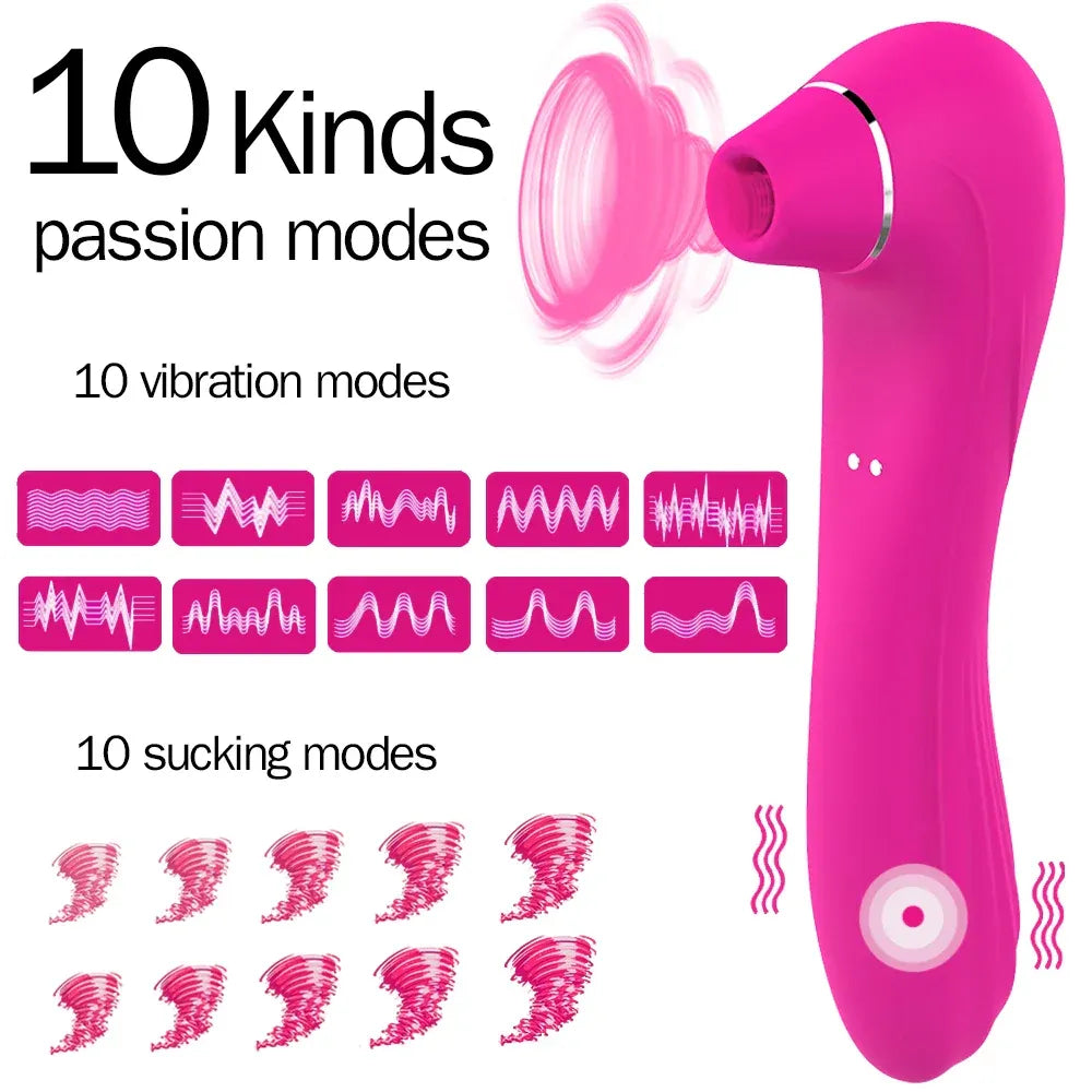 Intense Clit Sucking Vibrator for Couples-1