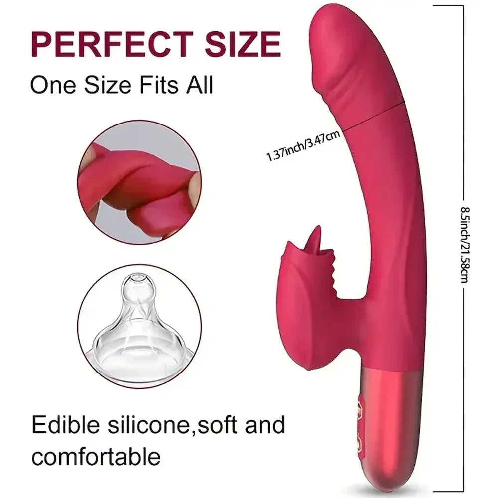 Intense Clitoral Stimulator for Women - G Spot Dildo-3