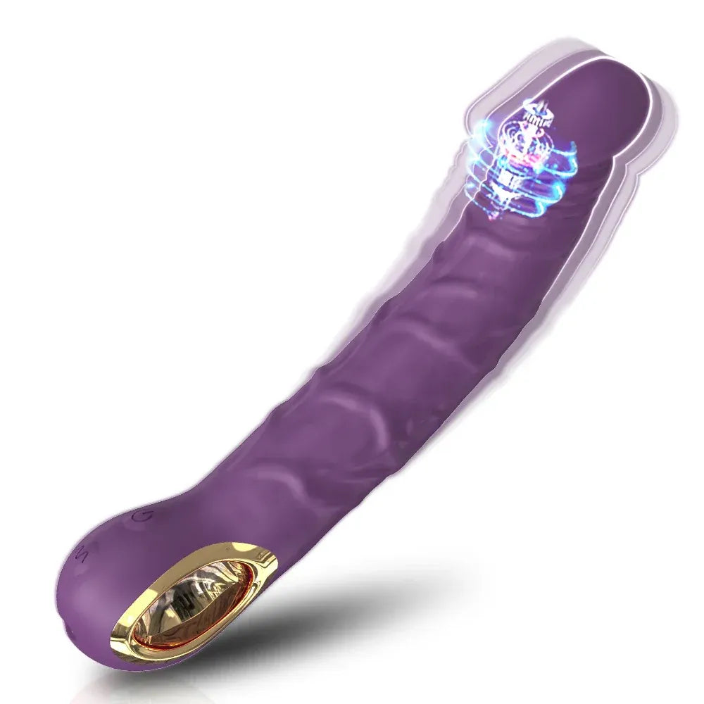 Intense Vibrating Dildo for Female Pleasure-0