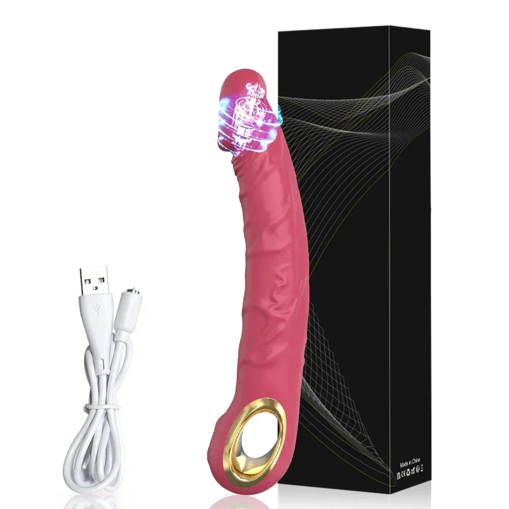 Intense Vibrating Dildo for Female Pleasure-6
