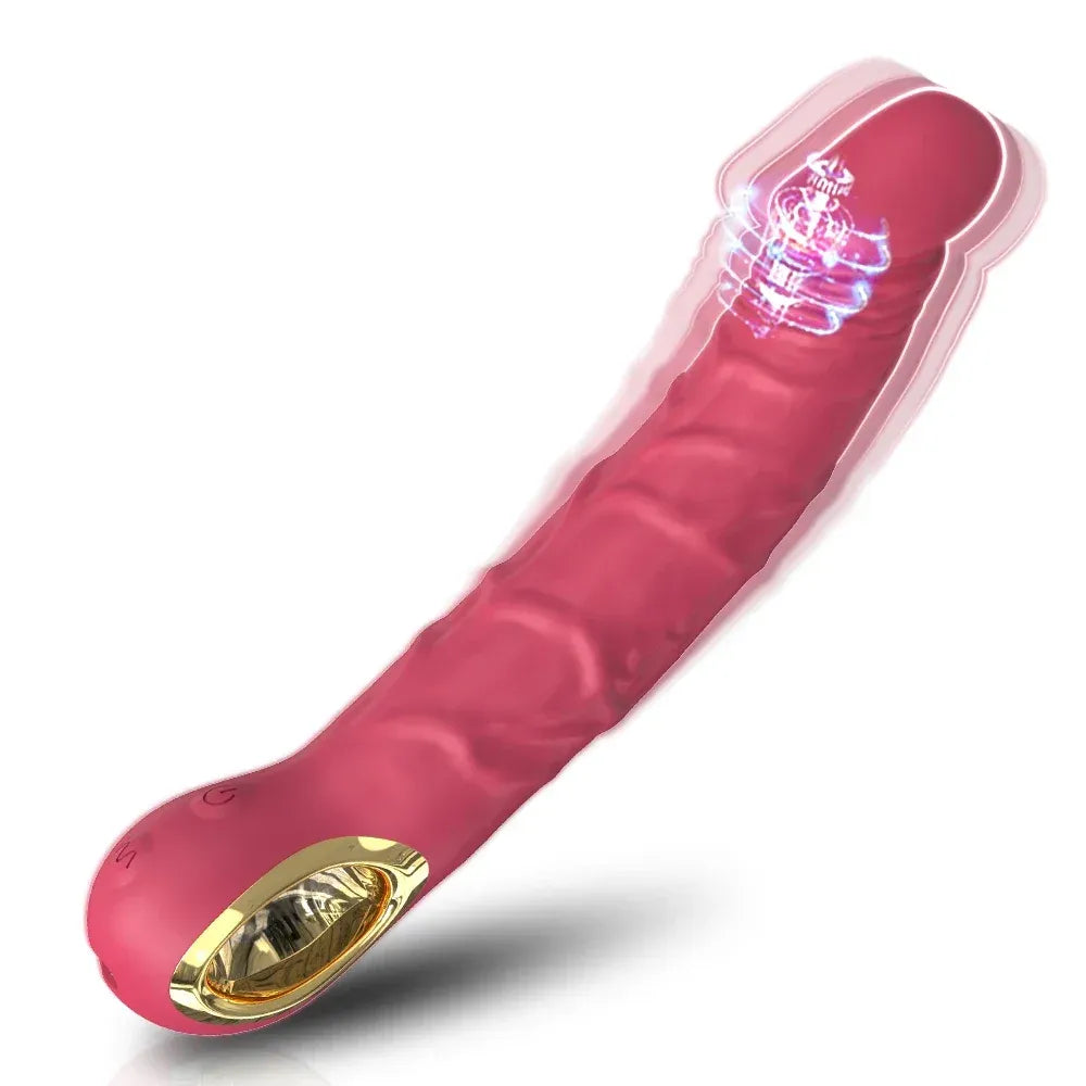 Intense Vibrating Dildo for Female Pleasure-8