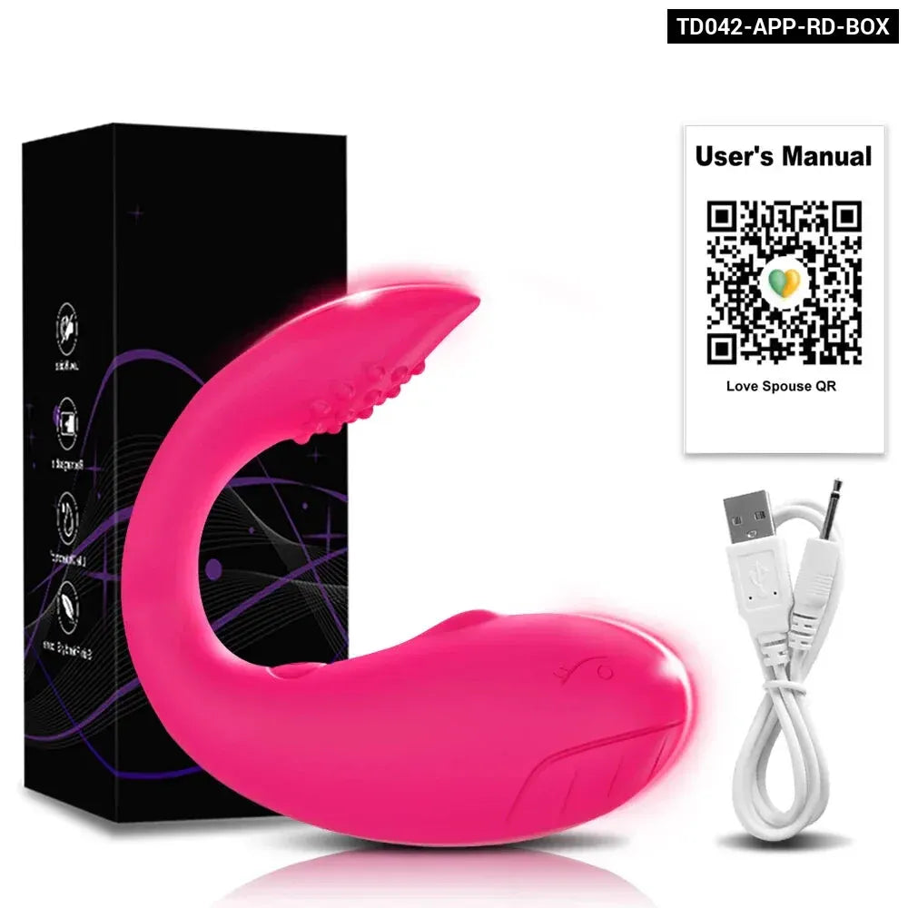 Interactive Vibrating Love Egg Dual Motor Panty Vibrator for Couples-8