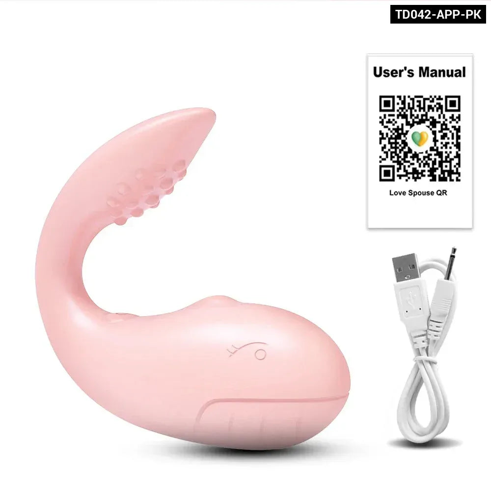 Interactive Vibrating Love Egg Dual Motor Panty Vibrator for Couples-9