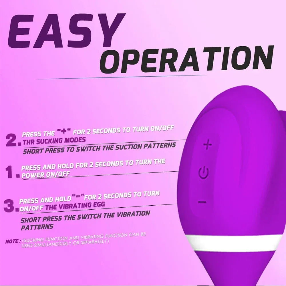 Intimate Clit Sucker Vibrator for Women-2