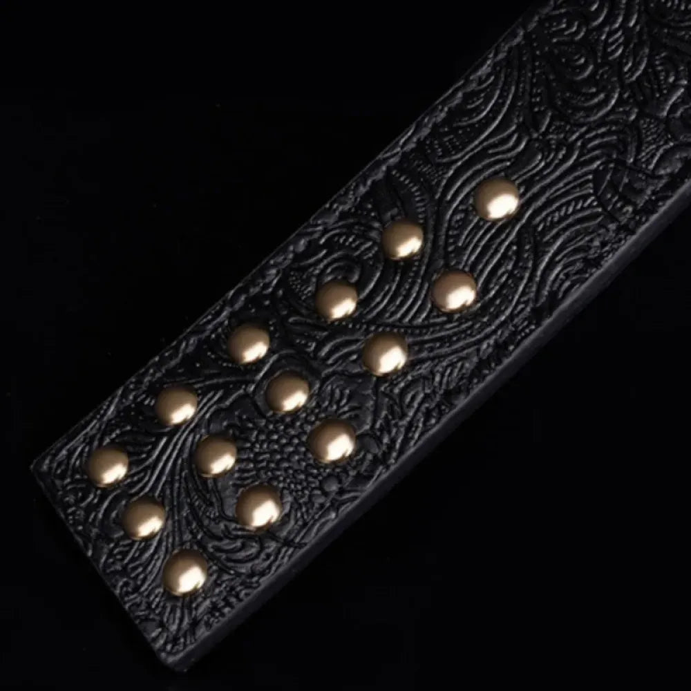 Leather Sex Paddle 22.7In Adult Flogger For Bdsm Play Bondage Cosplay-3