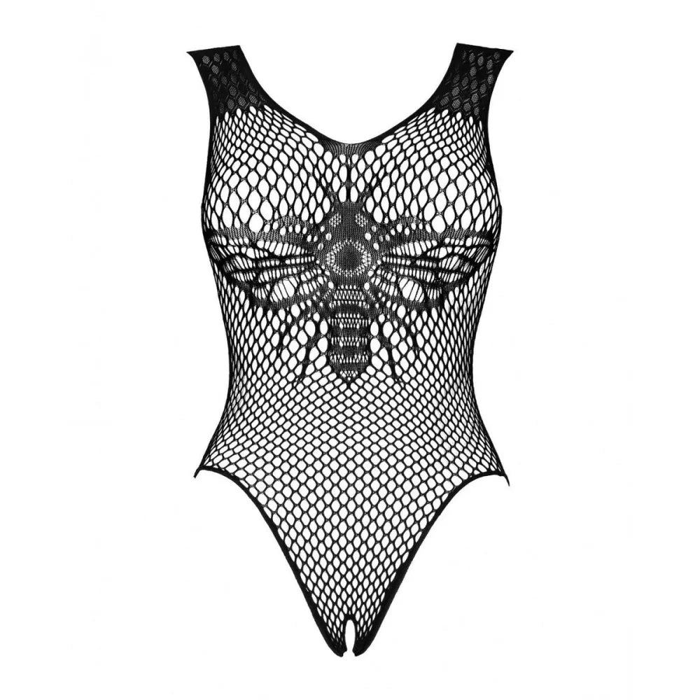 Leotard By Obsessive B134 Black Xl/Xxl-0