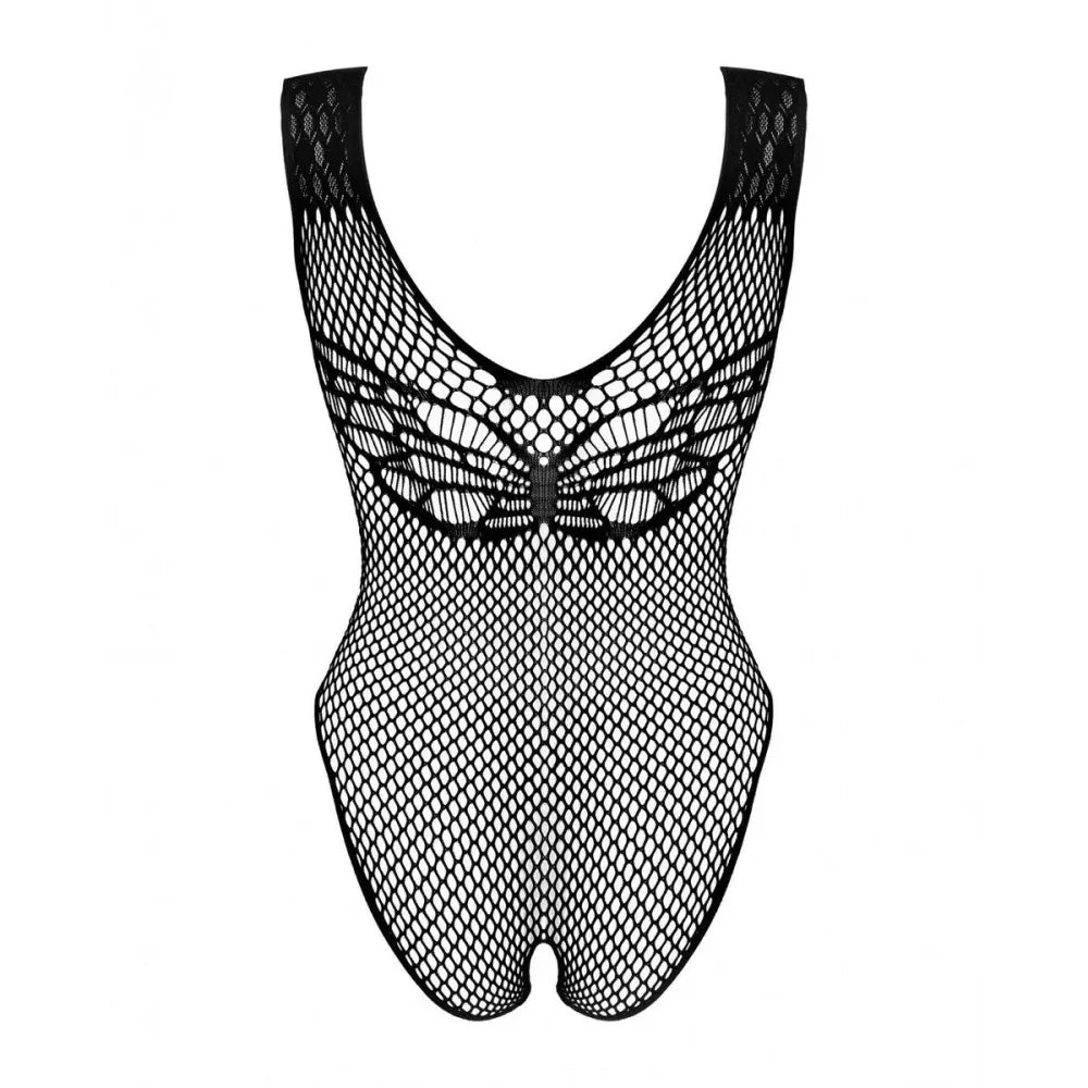 Leotard By Obsessive B134 Black Xl/Xxl-1