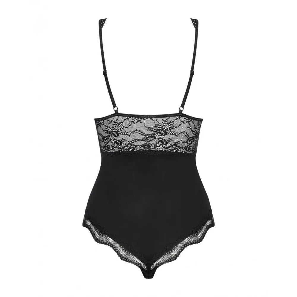 Leotard By Obsessive Luvae Black S/M-1