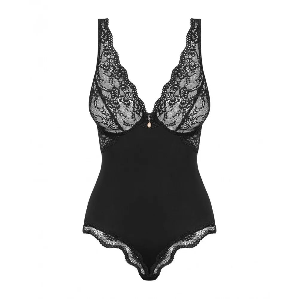 Leotard By Obsessive Luvae Black S/M-0