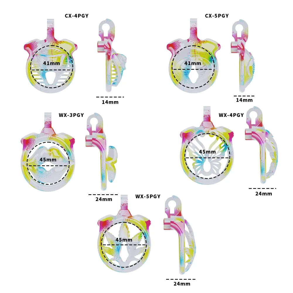Lightweight Male Chastity Cage Cock Cage for Men Bondage Device Abstinence Bdsm-2