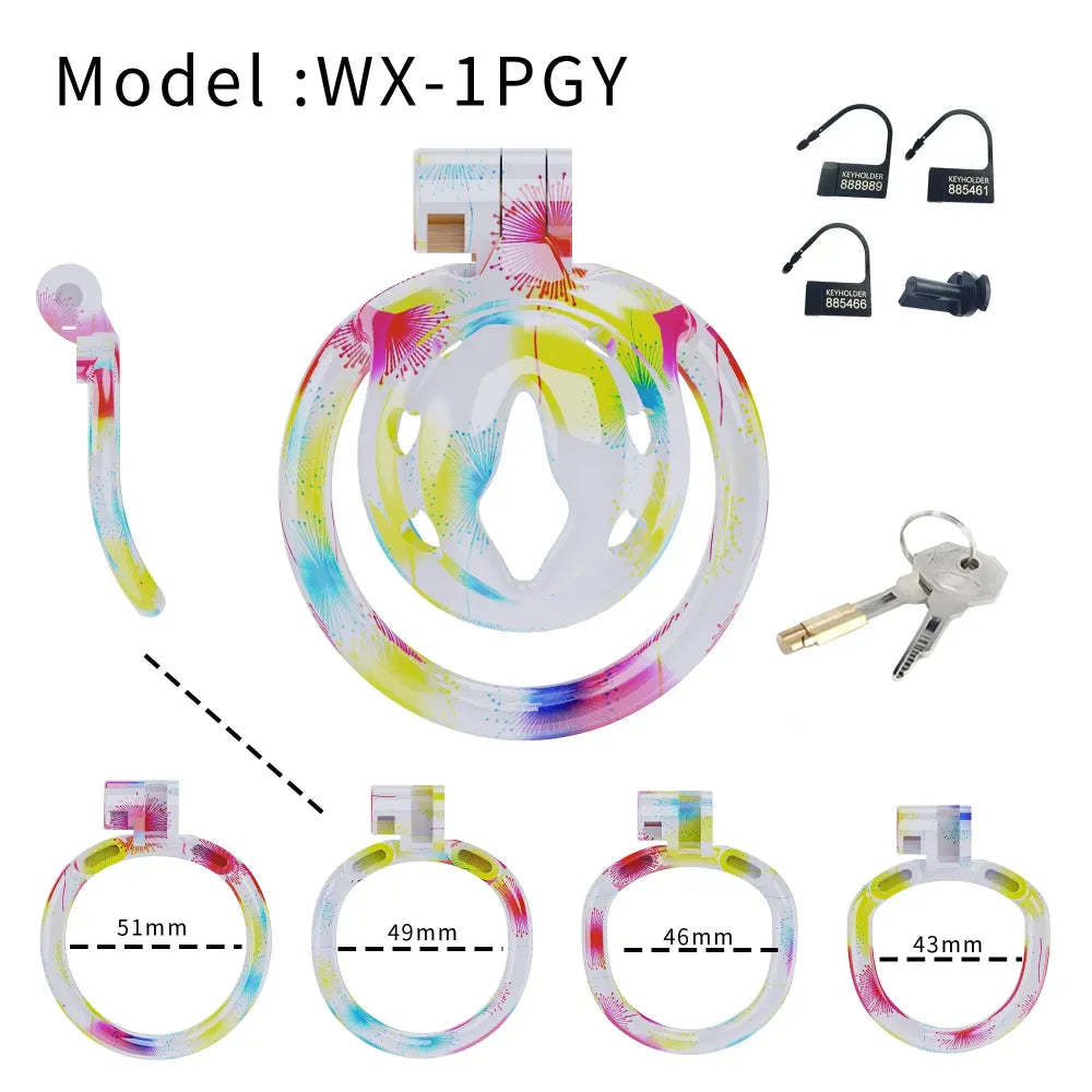 Lightweight Male Chastity Cage Cock Cage for Men Bondage Device Abstinence Bdsm-16