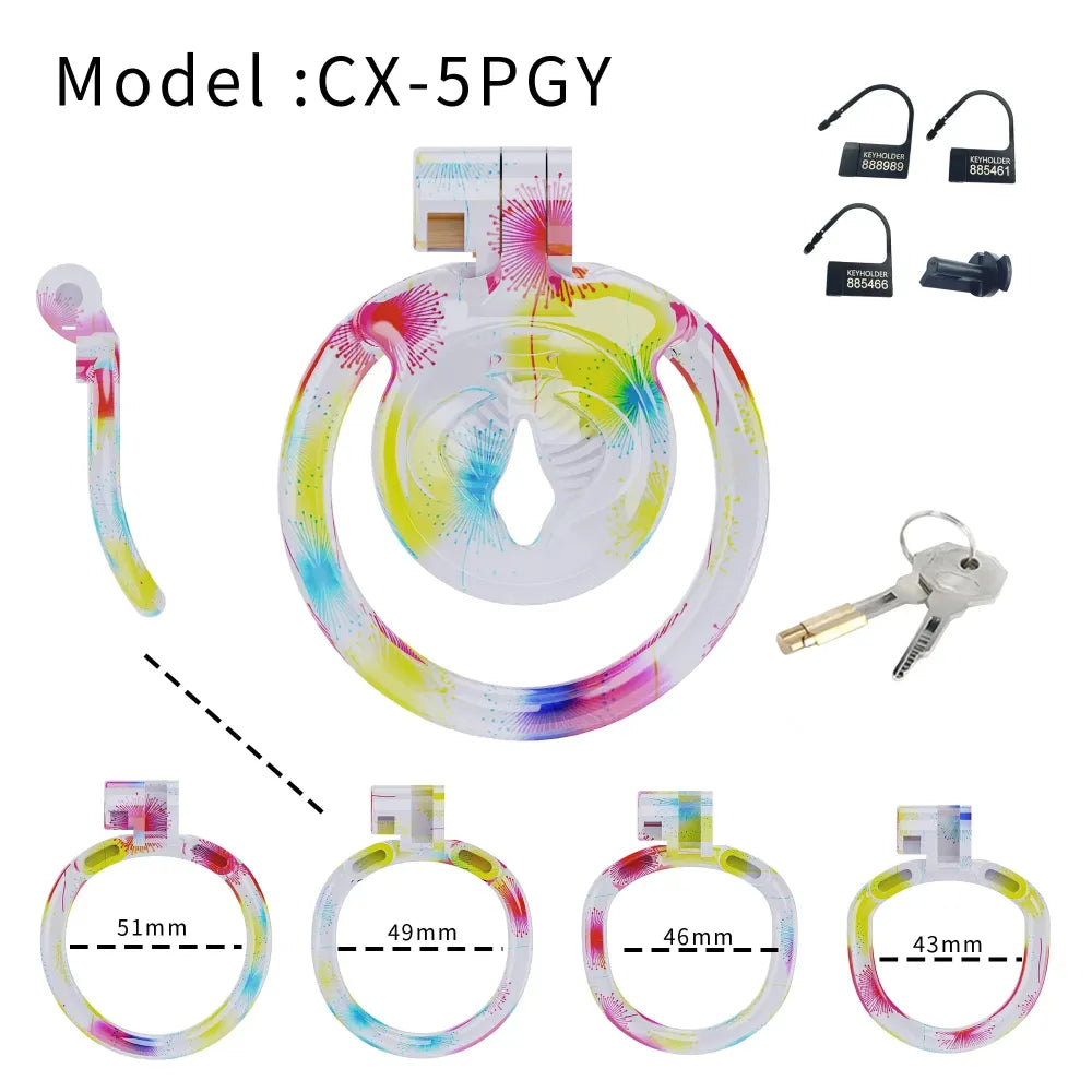 Lightweight Male Chastity Cage Cock Cage for Men Bondage Device Abstinence Bdsm-15