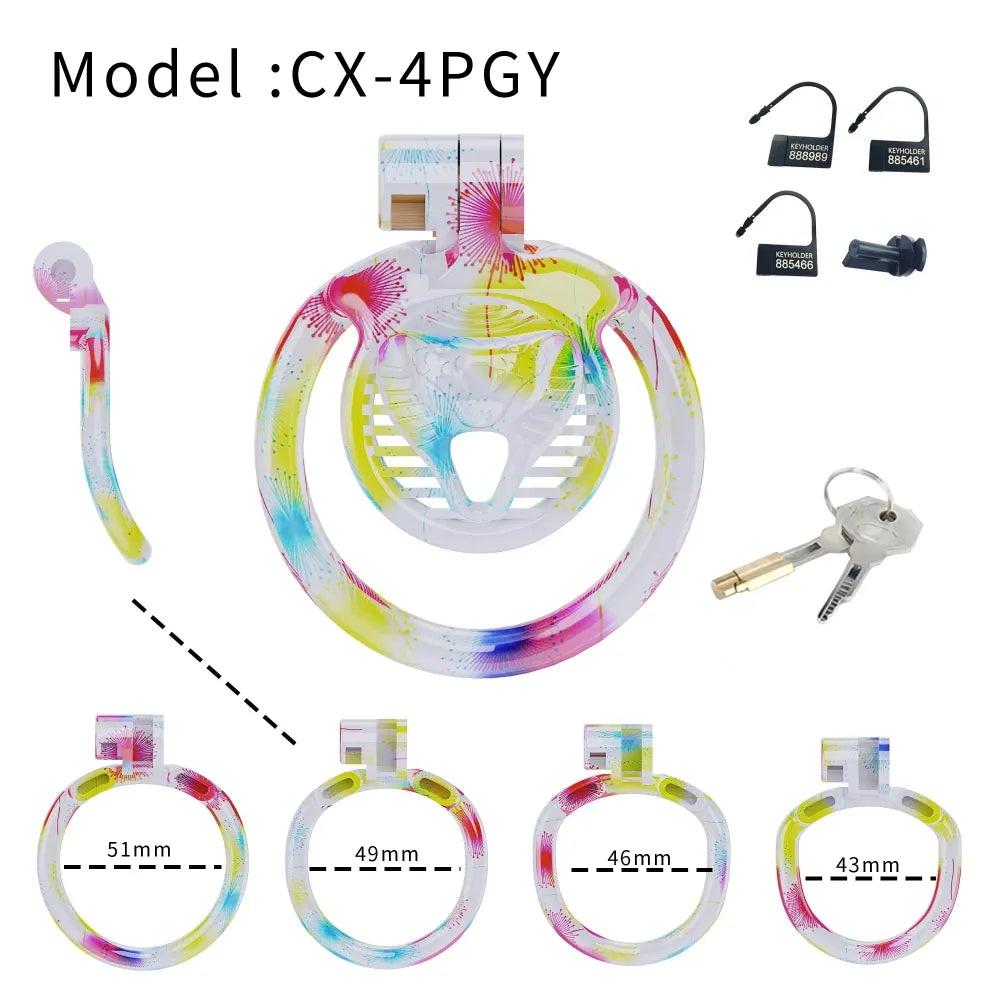 Lightweight Male Chastity Cage Cock Cage for Men Bondage Device Abstinence Bdsm-10
