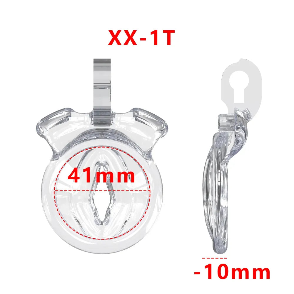 Lightweight Male Chastity Cage Cock Lock for Men Bondage-9