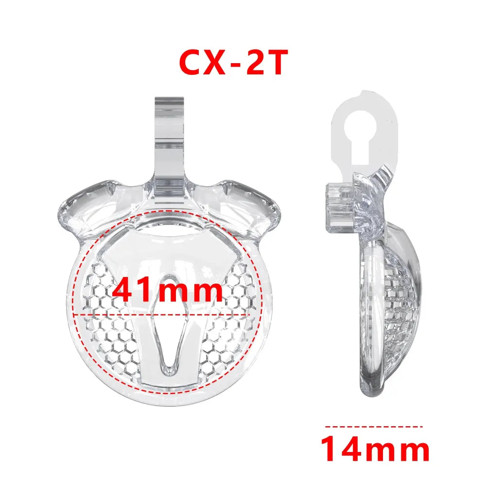 Lightweight Male Chastity Cage Cock Lock for Men Bondage-10