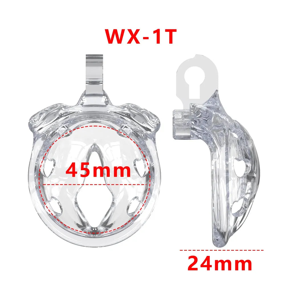 Lightweight Male Chastity Cage Cock Lock for Men Bondage-8