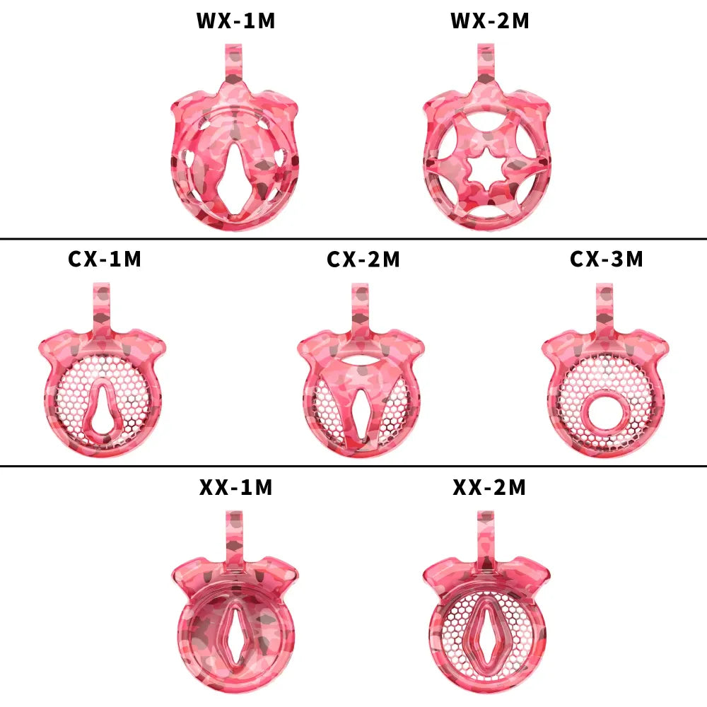 Lightweight Male Chastity Cage Invisible Lock for Men Penis Exercise Gear Adult Bdsm Toy-1