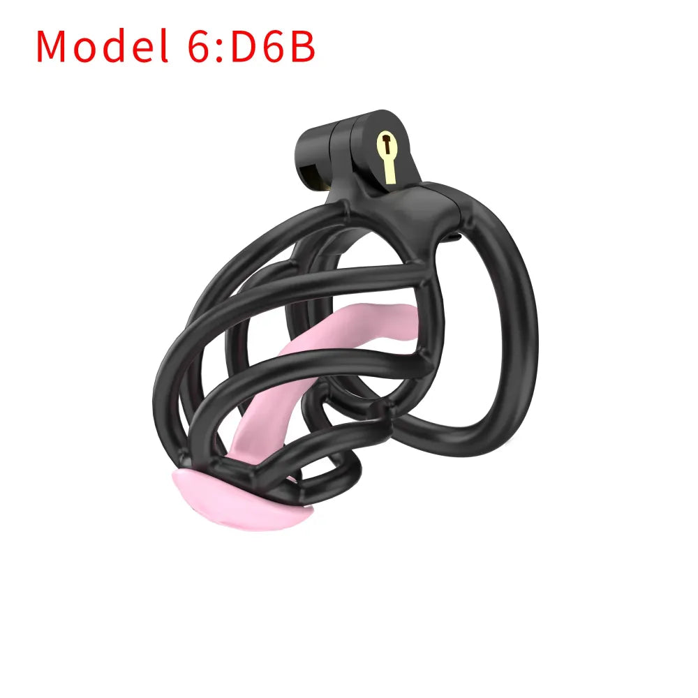 Lightweight Male Chastity Cage Plastic Cock Cage for Men for Bdsm-22