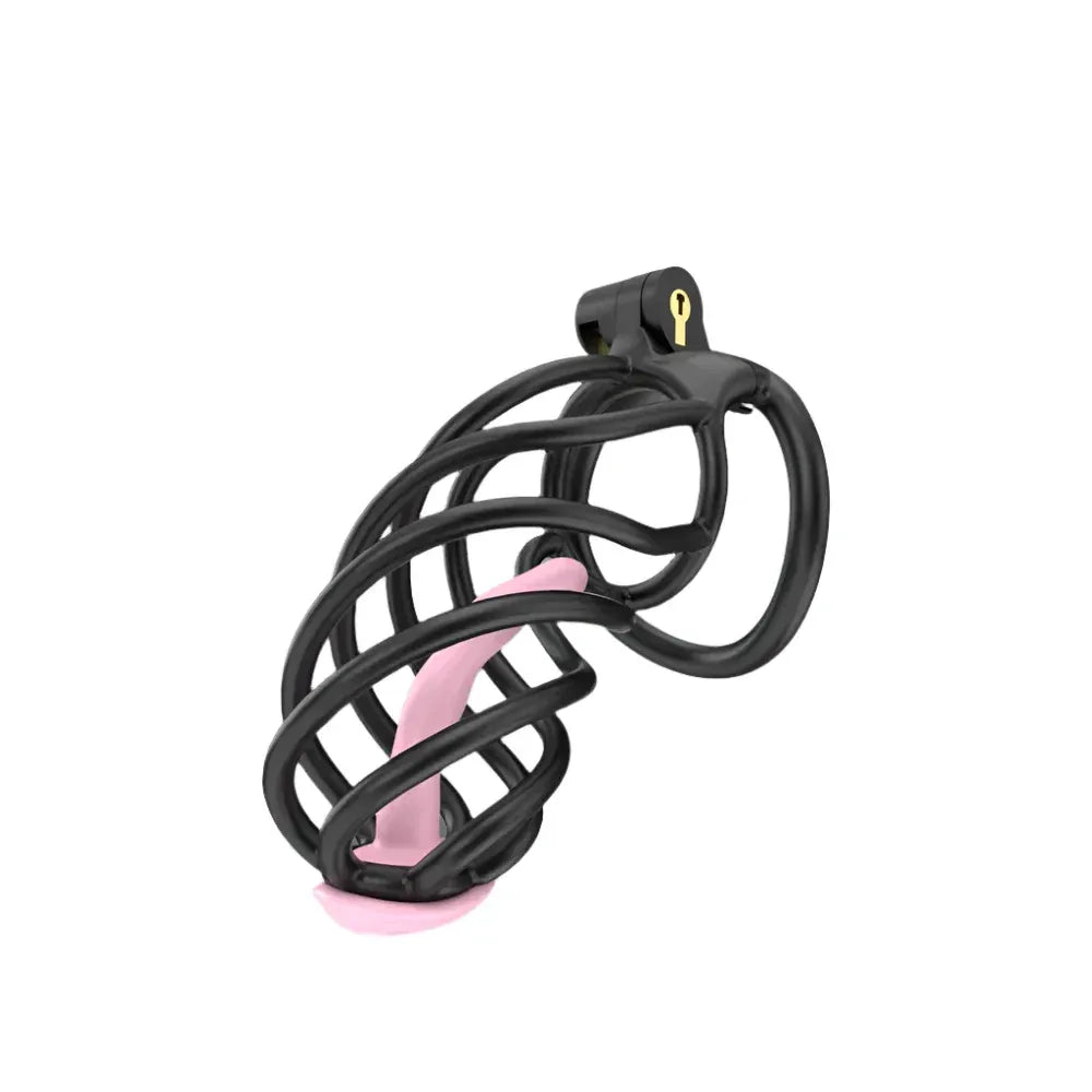 Lightweight Male Chastity Cage Plastic Cock Cage for Men for Bdsm-0