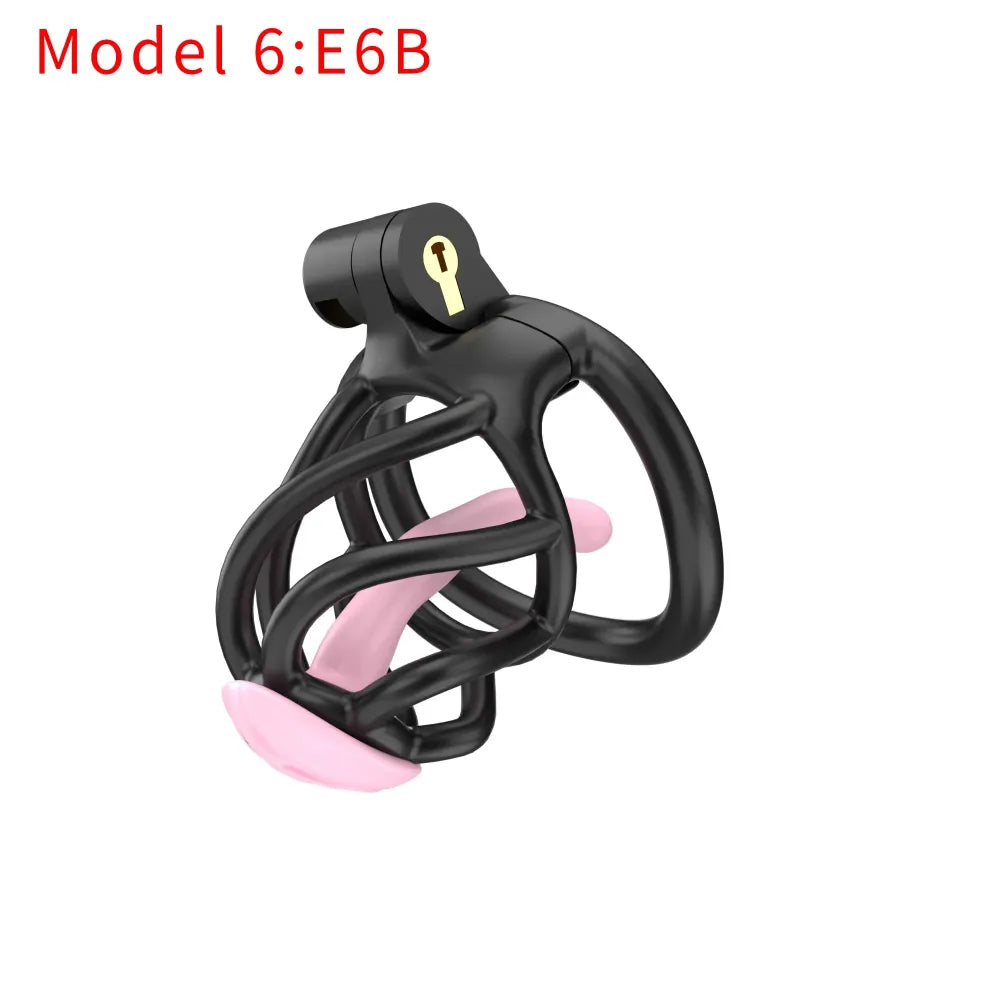 Lightweight Male Chastity Cage Plastic Cock Cage for Men for Bdsm-20