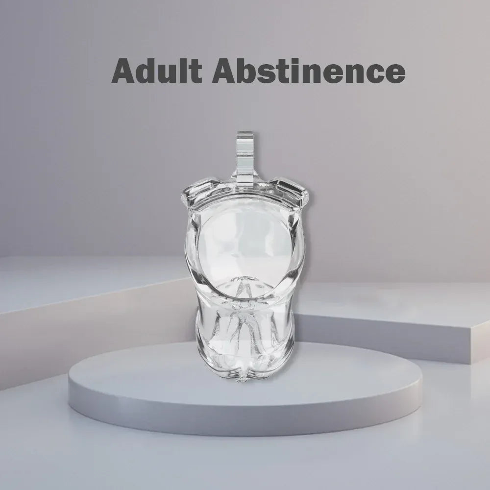 Lightweight Male Chastity Cage Plastic Cock Lock for Men Adult Bdsm Toy-3