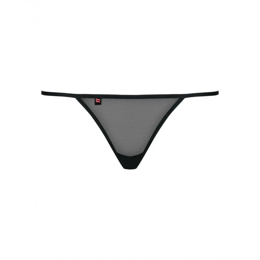 Luiza Thong With Lace By Obsessive Bg046-Sm L/Xl-2