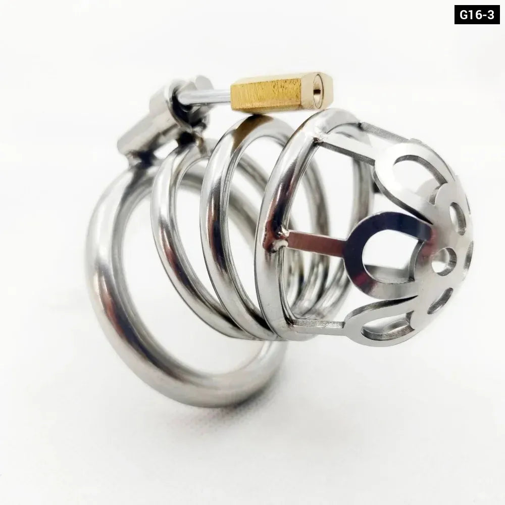 Male Chastity Cage for Comfortable Cock Locking for Bdsm Abstinence-5