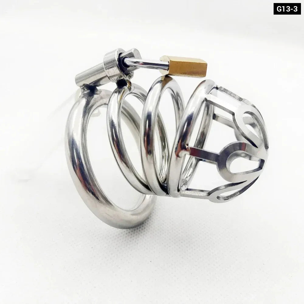 Male Chastity Cage for Comfortable Cock Locking for Bdsm Abstinence-11