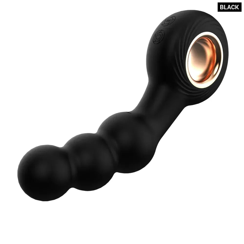 Male Prostate Massager 3 Beads Vibrating Anal Stimulation for Men-5