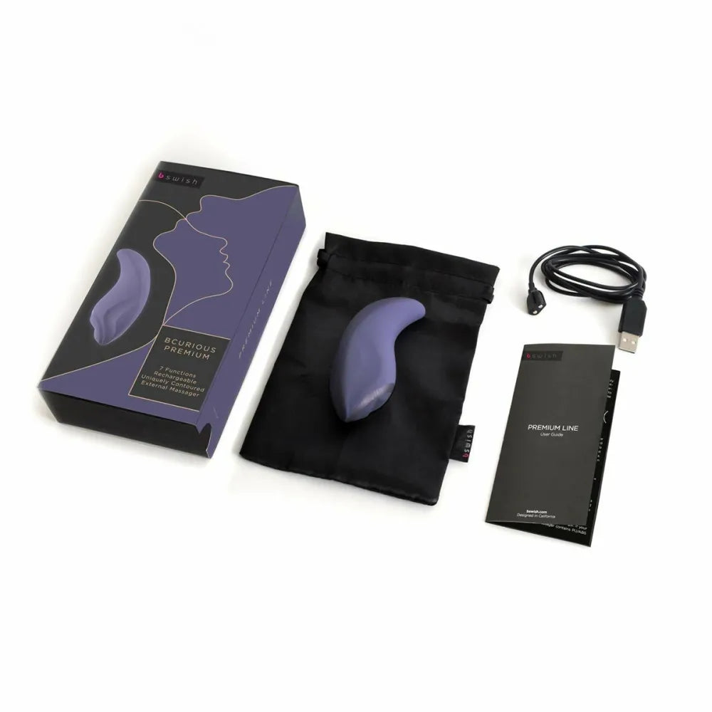 Massager By B Swish Bcurious Premium Lilac-1
