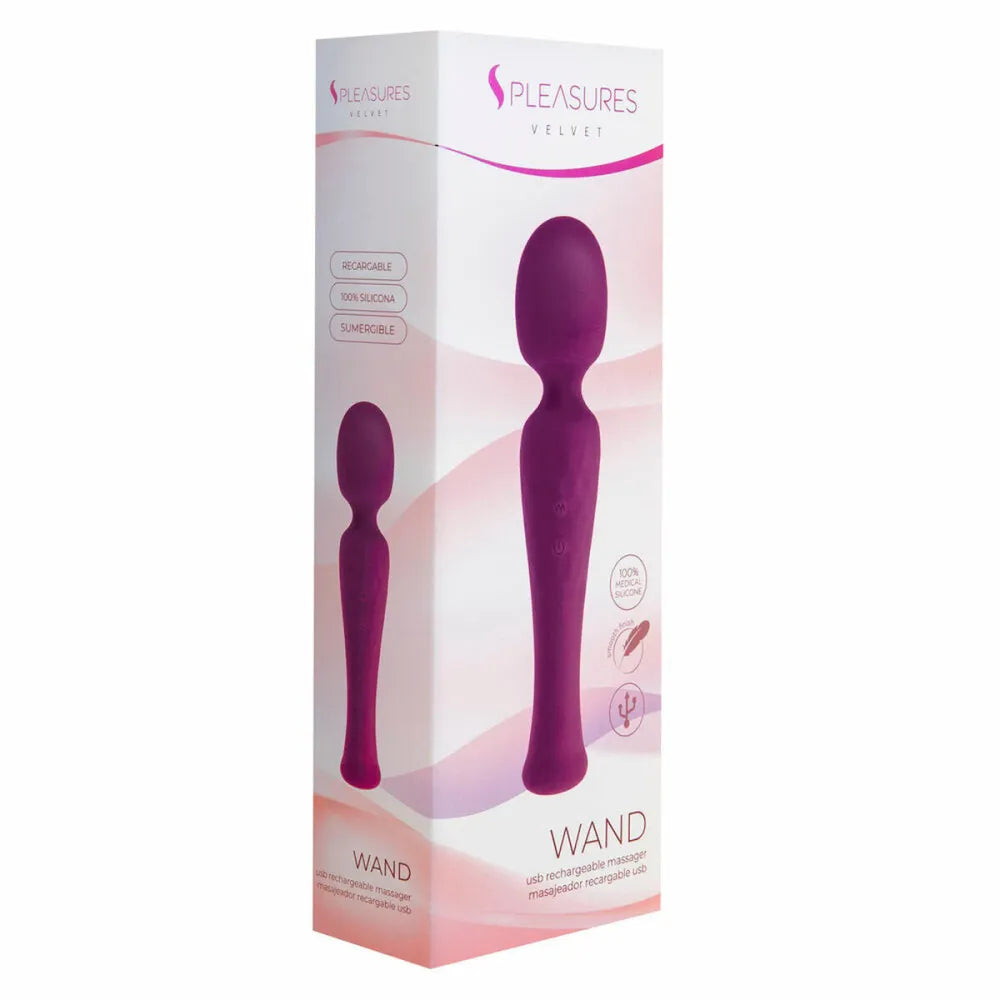 Massager By S Pleasures Wand Lilac-0