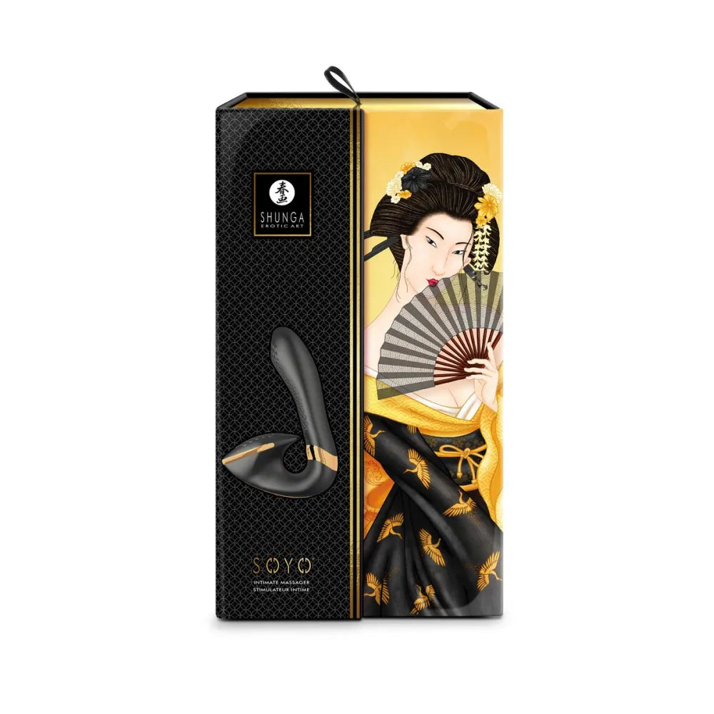 Massager By Shunga Soyo Black-1