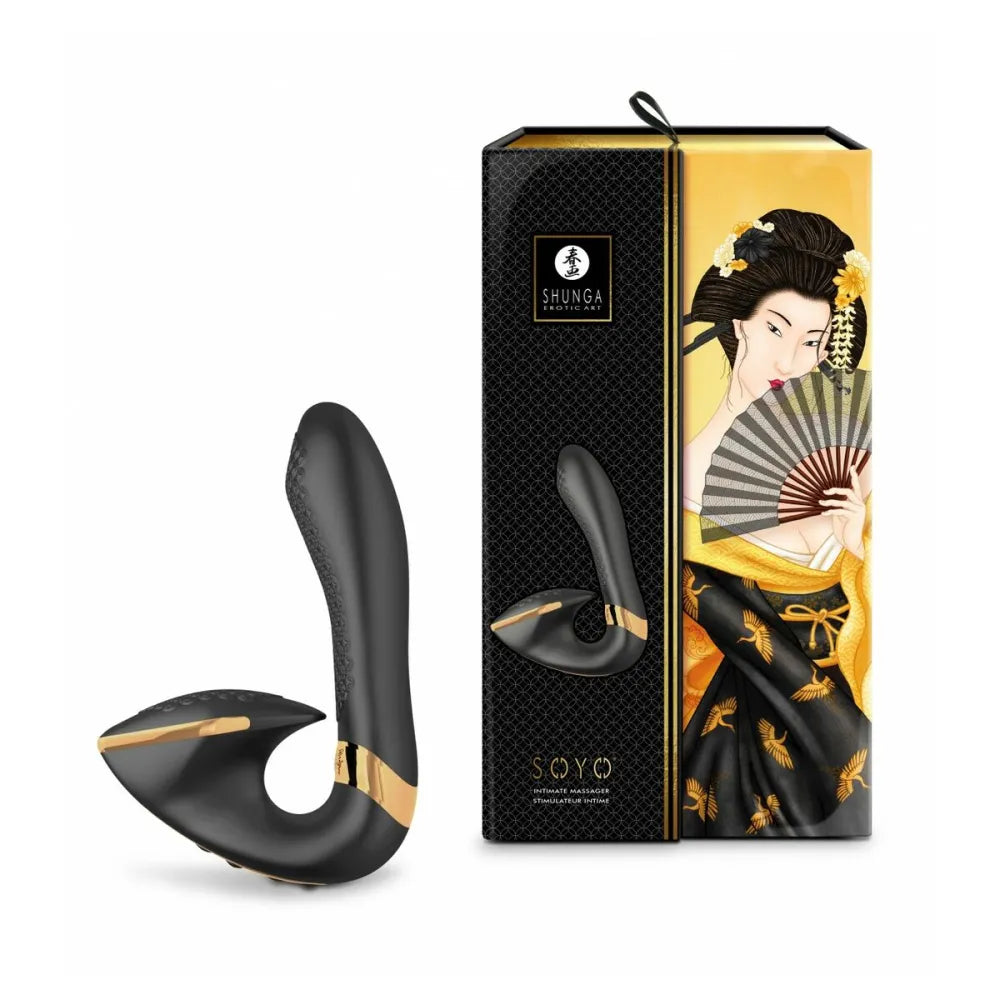 Massager By Shunga Soyo Black-2