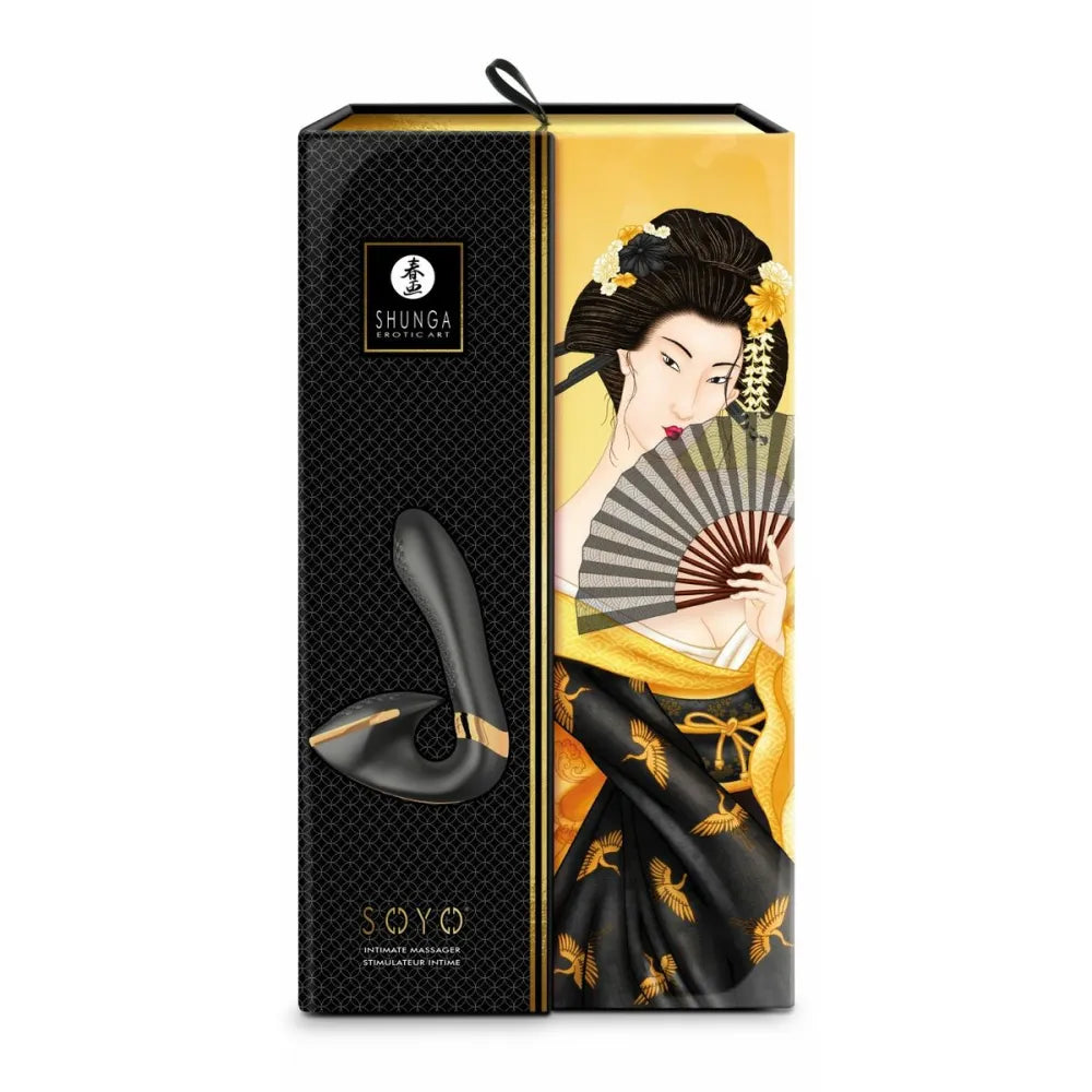 Massager By Shunga Soyo Black-4