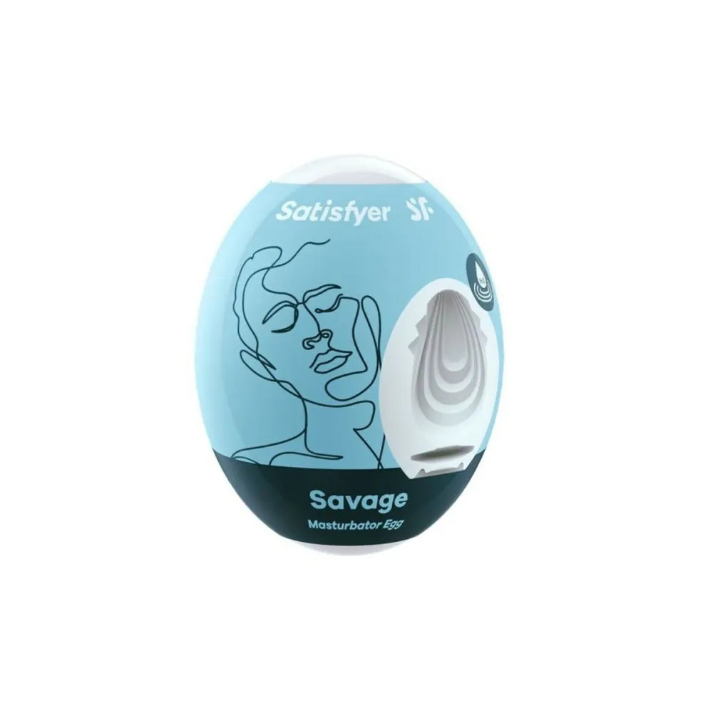 Masturbation Egg By Satisfyer Savage Blue-0