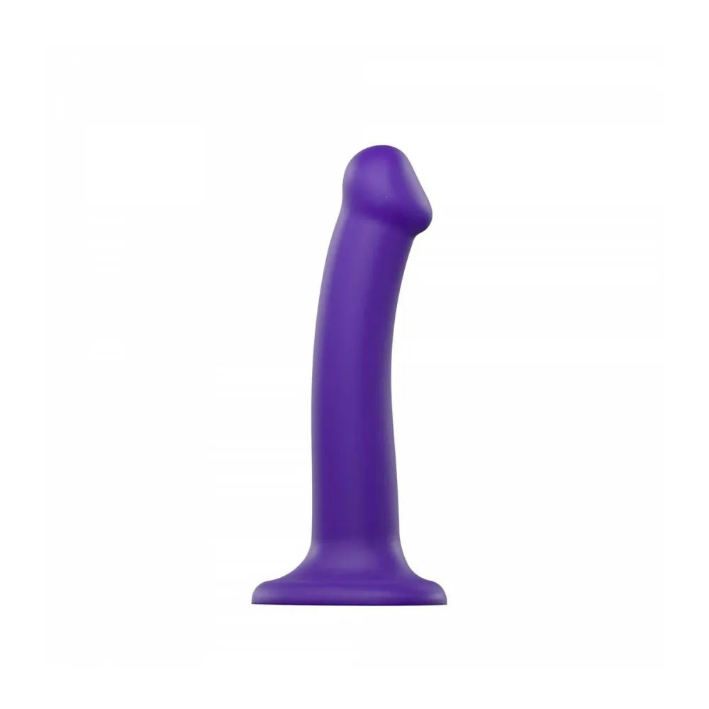 Masturbator By StrapOnMe SemiRealistic Dual Density Silicone Purple-0